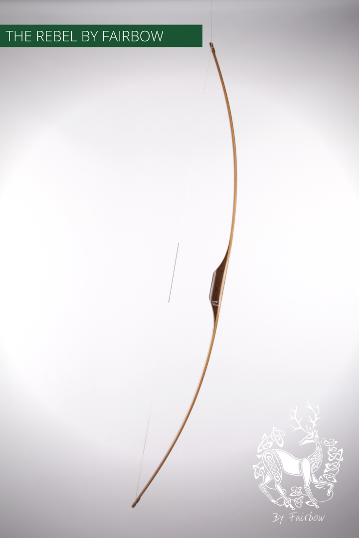 THE REBEL BOW 60@28 CLEAR GLASS, BAMBOO AND SPALTED BIRCH-Bow-Fairbow-Fairbow