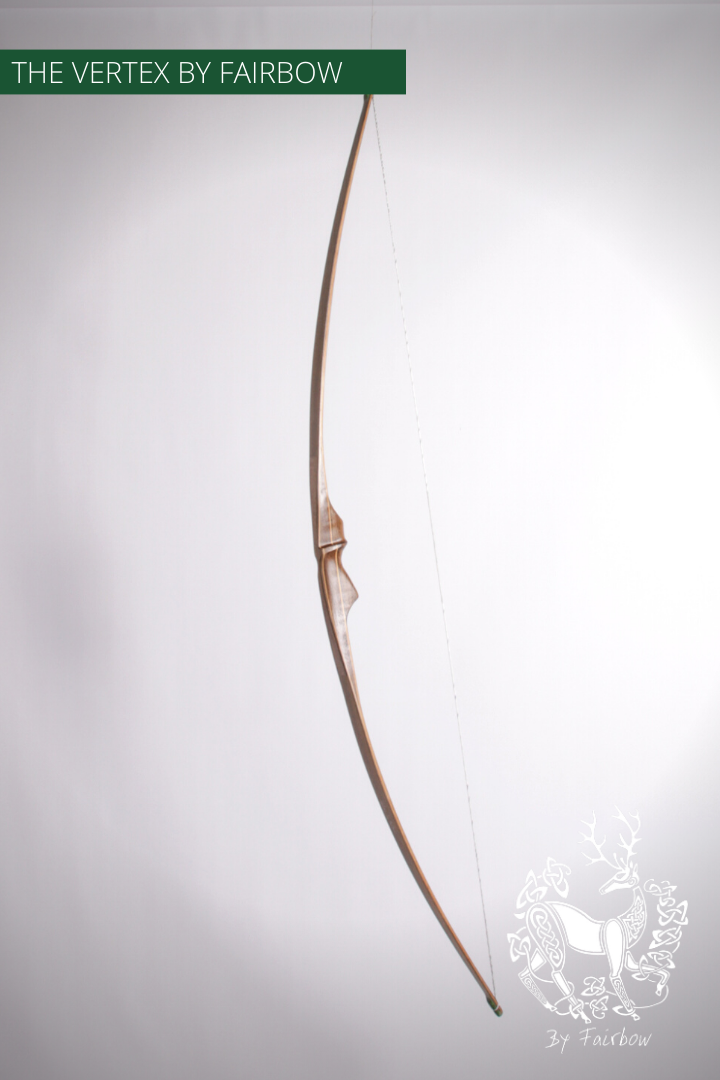 THE VERTEX AFB, 68 INCH NTN, 42 LBS @ 28 INCH SPALTED BIRCH VENEER, SMOKED OAK-Bow-Fairbow-Fairbow