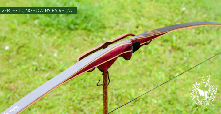 THE VERTEX BOW 68" BLACK AND PURPLE 35 LBS @ 28 INCH RH-Bow-Fairbow-Fairbow