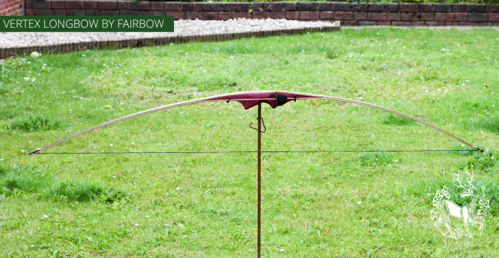 THE VERTEX BOW 68" BLACK AND PURPLE 35 LBS @ 28 INCH RH-Bow-Fairbow-Fairbow