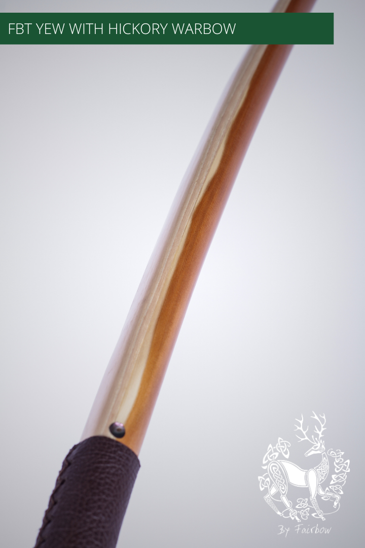 WARBOW FBT YEW/HICKORY CHASED GROWTHRING 100 LBS @30 inch-Bow-Fairbow-Fairbow