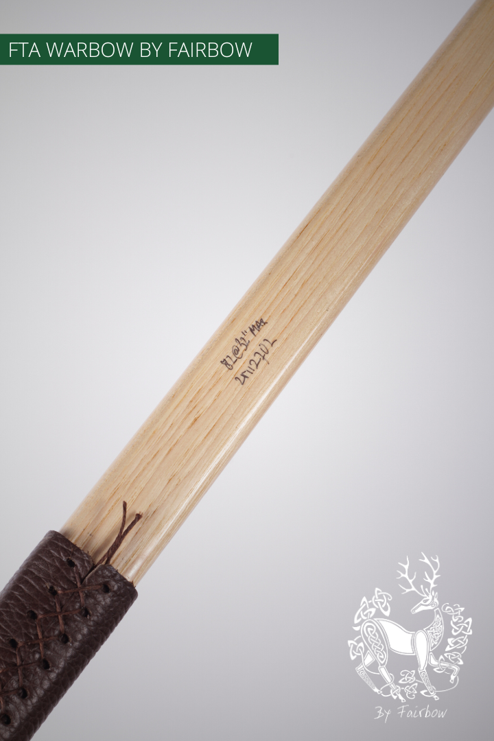 WARBOW FTA GREENHEART, SUPERCORE, HICKORY SUPERIOR 82 LBS @ 32 INCH-Bow-Fairbow-Fairbow