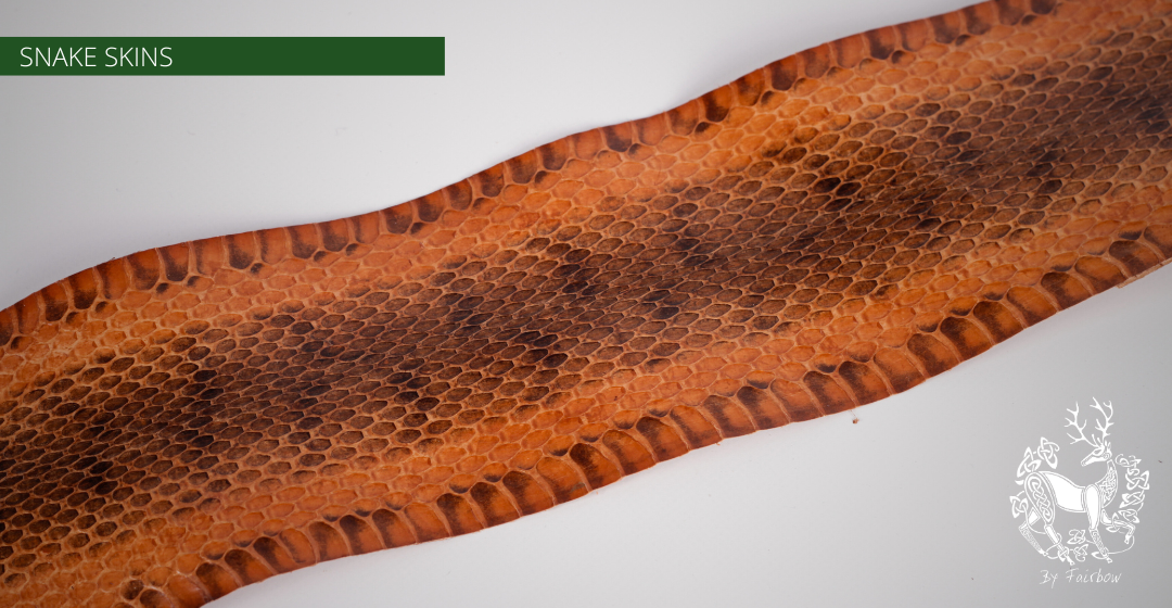 WATER SNAKE SKIN (PAIR) 78-95 CM-Tool-Fairbow-Bronze-Fairbow