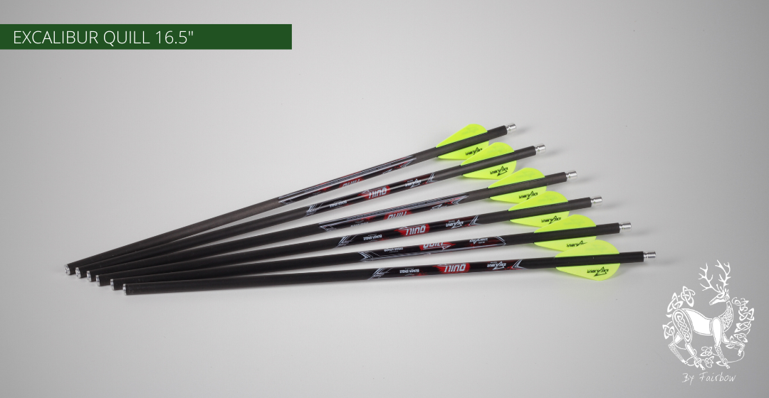 EXCALIBUR BOLT CARBON QUILL 16.5 INCH
