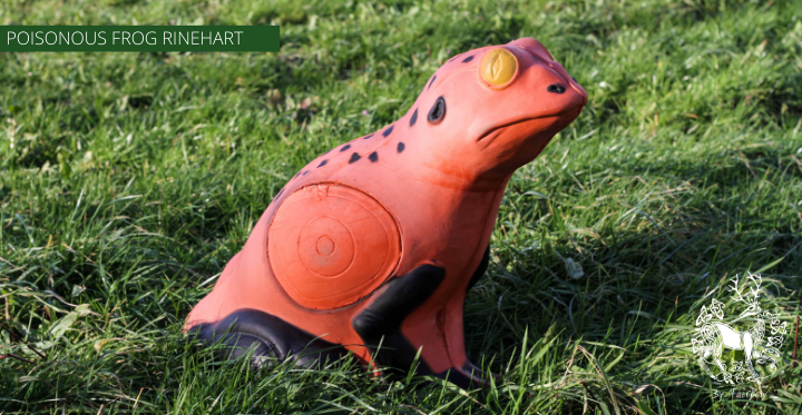 3D TARGET POISONOUS FROG BY RINEHART-3d target-rinehart-Fairbow