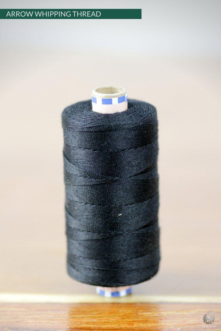 ARROW WHIPPING THREAD 300 meters spool-Arrow-Fairbow-Black-Fairbow