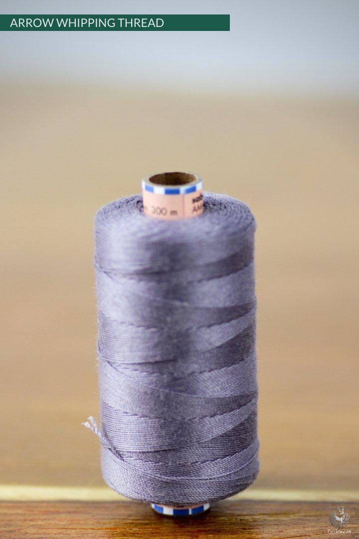 ARROW WHIPPING THREAD 300 meters spool-Arrow-Fairbow-Dark grey-Fairbow