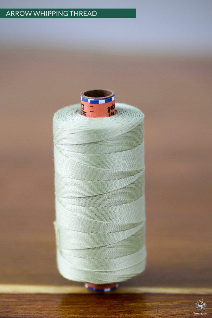 ARROW WHIPPING THREAD 300 meters spool-Arrow-Fairbow-Light grey-Fairbow