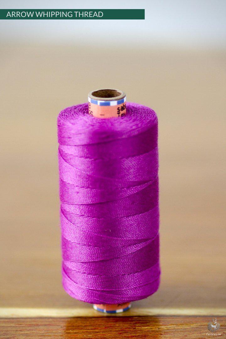 ARROW WHIPPING THREAD 300 meters spool-Arrow-Fairbow-Lilac-Fairbow