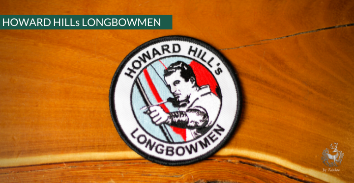 BADGE / PATCH HOWARD HILL'S LONGBOWMEN-Clothing-Fairbow-Fairbow