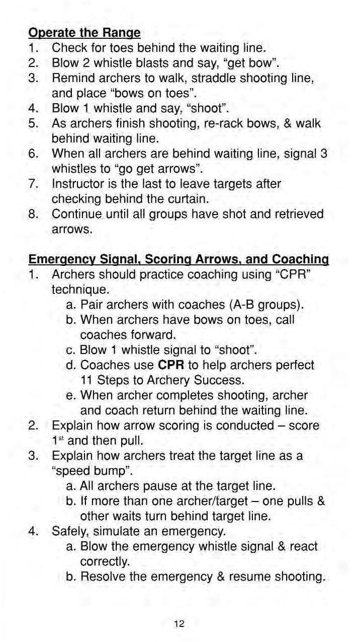 BASIC ARCHERY INSTRUCTOR POCKET GUIDE-Book-Fairbow-Fairbow