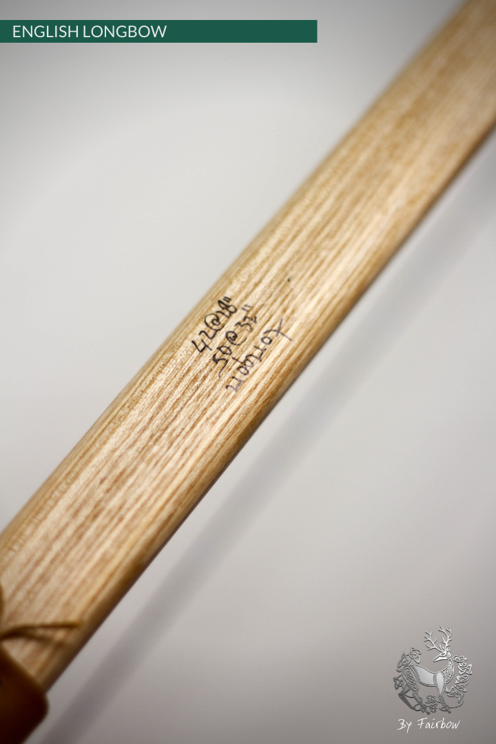 BICKKILLER, TRILAMINATE ENGLISH LONGBOW SUPERIOR 42@28-English Longbow-Fairbow-Fairbow