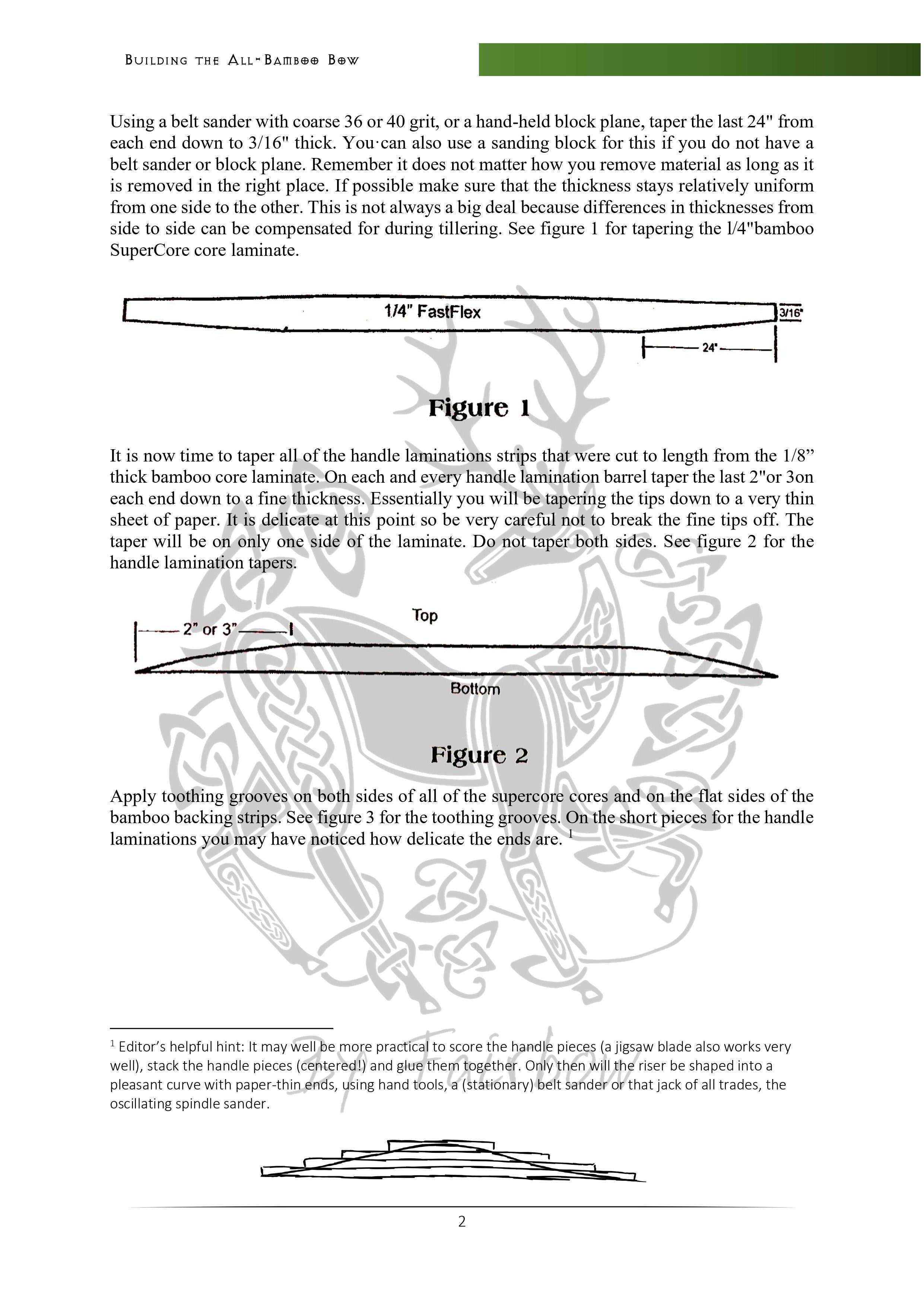 BUILDING THE SOLID ALL BAMBOO BOW MADE EASY E BOOKLET-Book-Fairbow-Fairbow