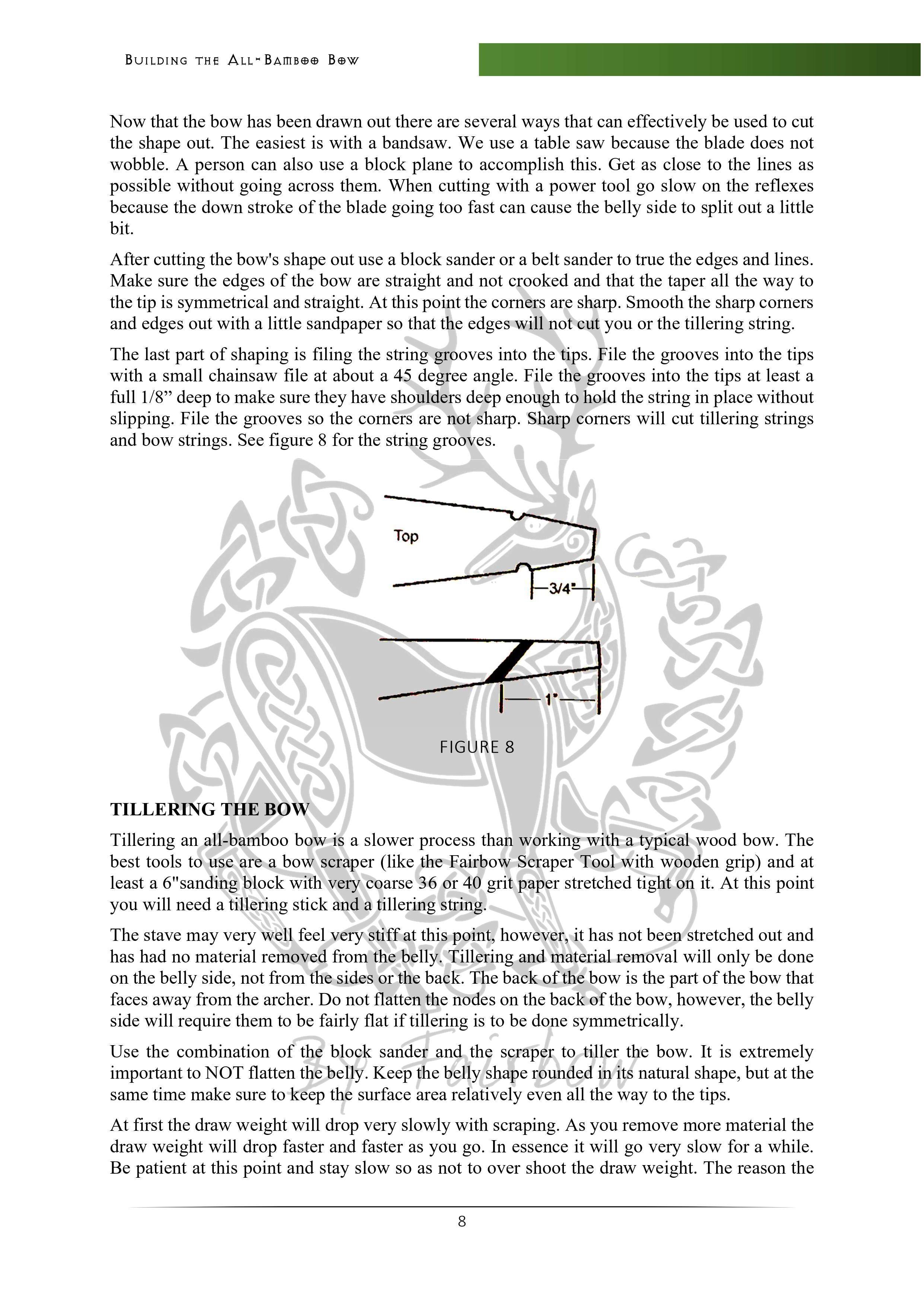 BUILDING THE SOLID ALL BAMBOO BOW MADE EASY E BOOKLET-Book-Fairbow-Fairbow