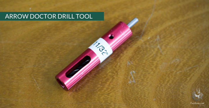 CENTER DRILL TOOL FOR 5/16, 11/32, OR 23/64 SHAFTS-Tool-Arrow Doctor-5/16-Fairbow