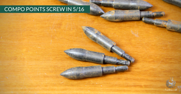 COMBO POINT FOR INSERTS 5/16 PER DOZEN-arrow point-Fairbow-200 grain-Fairbow