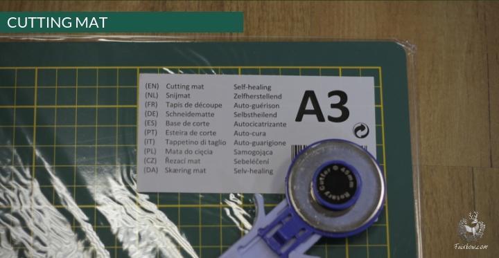 CUTTING MAT, ROTARY CUTTER SURFACE-Tool-white label-Fairbow