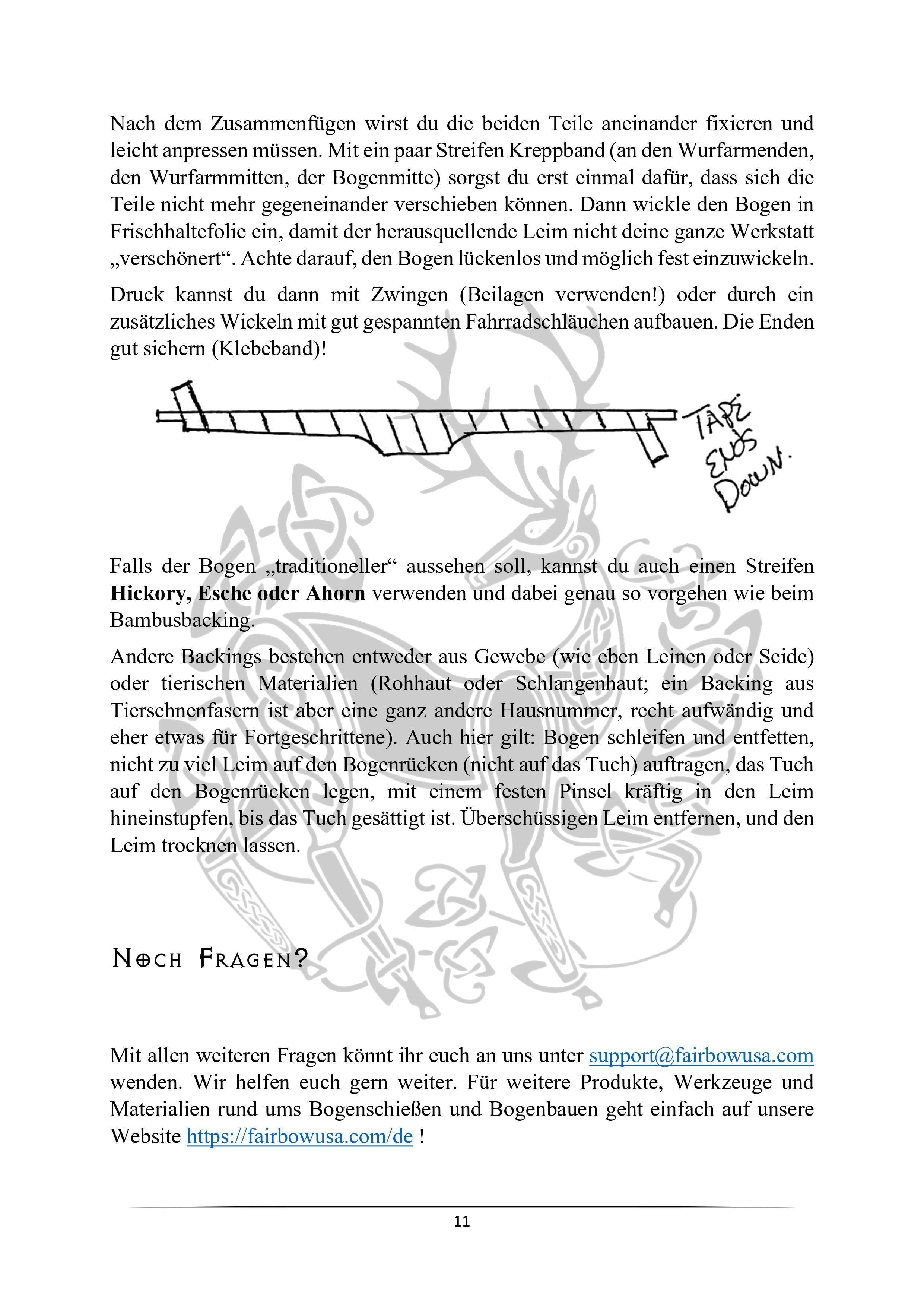 DEIN EINSTIEG IN DEN BOGENBAU FREE E-BOOKLET-Book-Fairbow-Fairbow