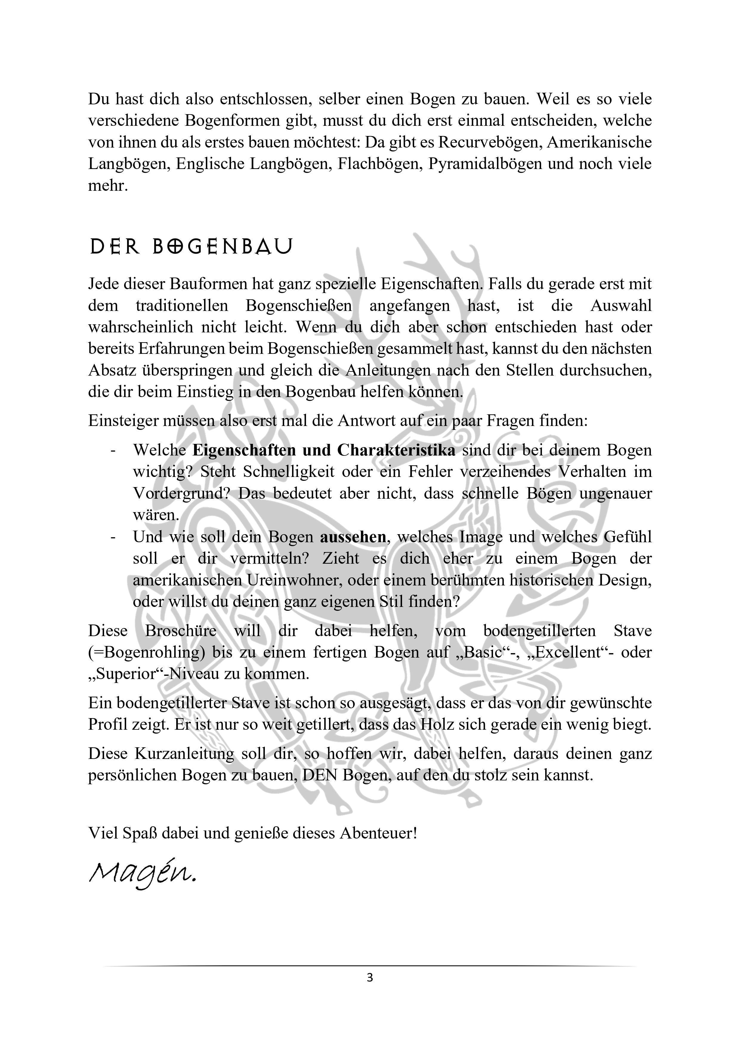 DEIN EINSTIEG IN DEN BOGENBAU FREE E-BOOKLET-Book-Fairbow-Fairbow
