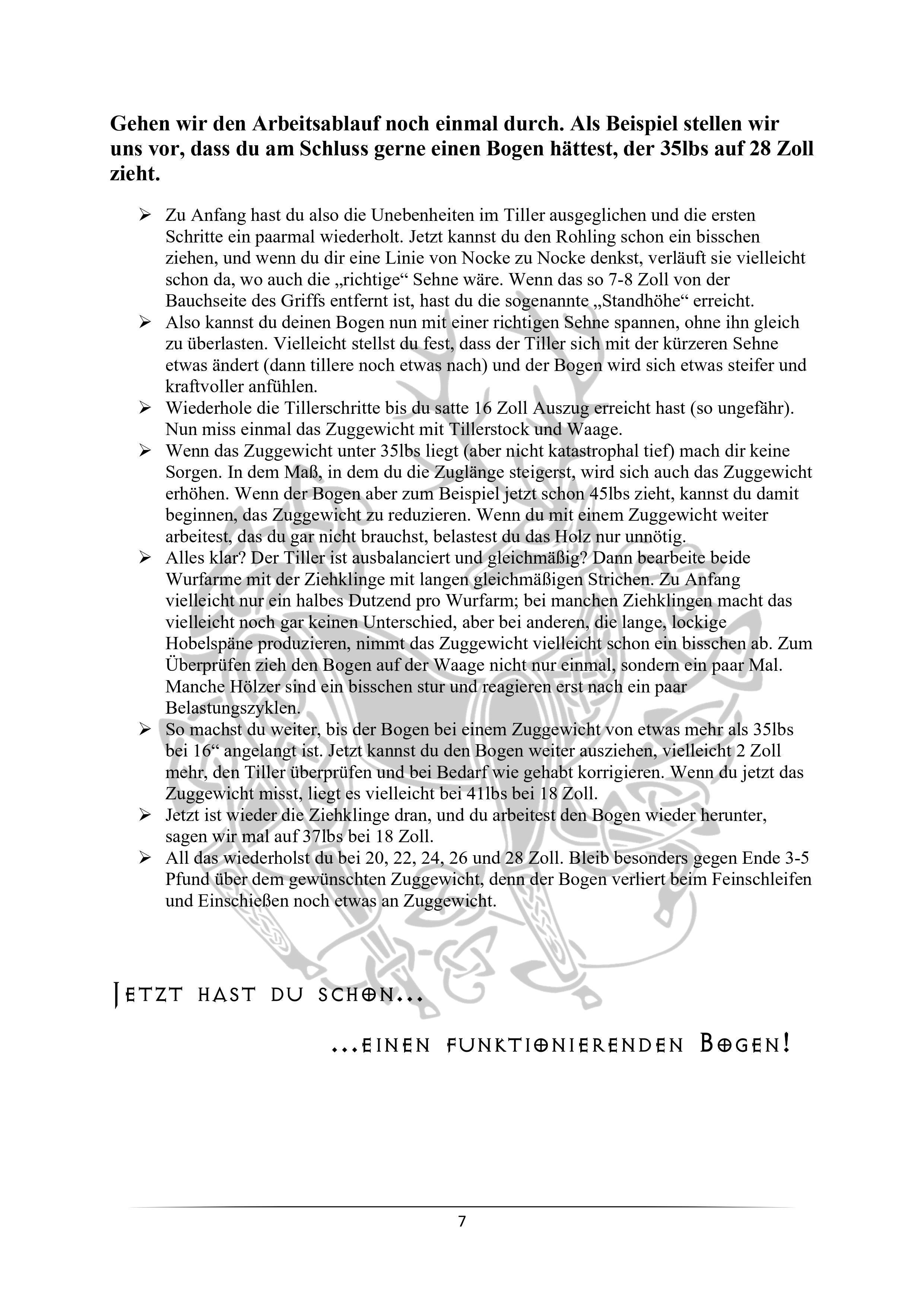 DEIN EINSTIEG IN DEN BOGENBAU FREE E-BOOKLET-Book-Fairbow-Fairbow