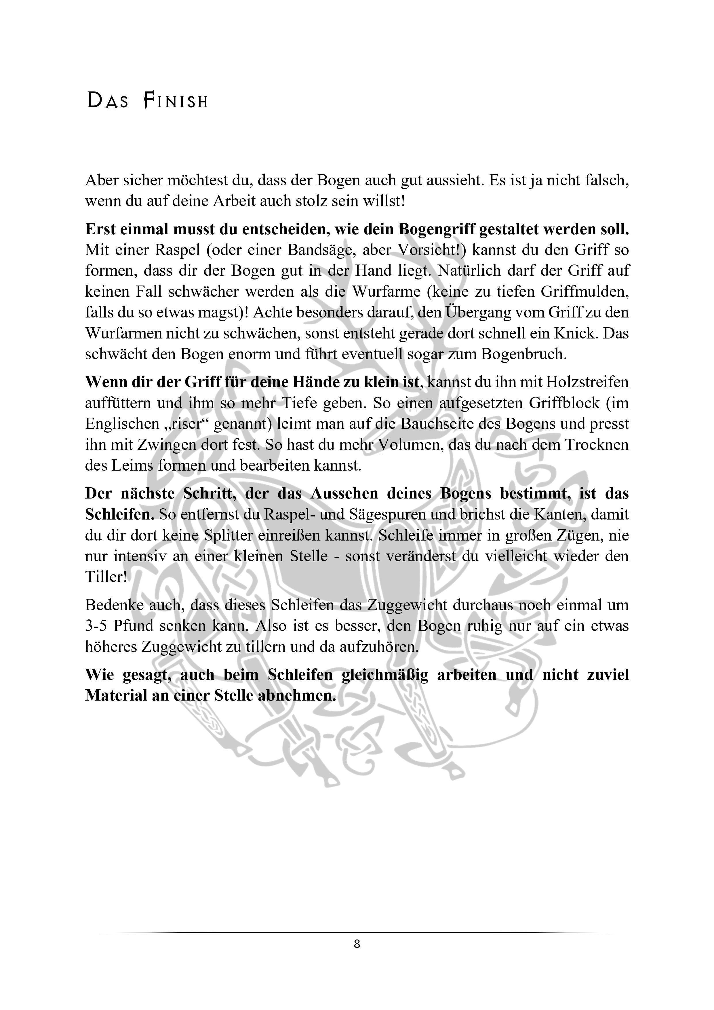 DEIN EINSTIEG IN DEN BOGENBAU FREE E-BOOKLET-Book-Fairbow-Fairbow