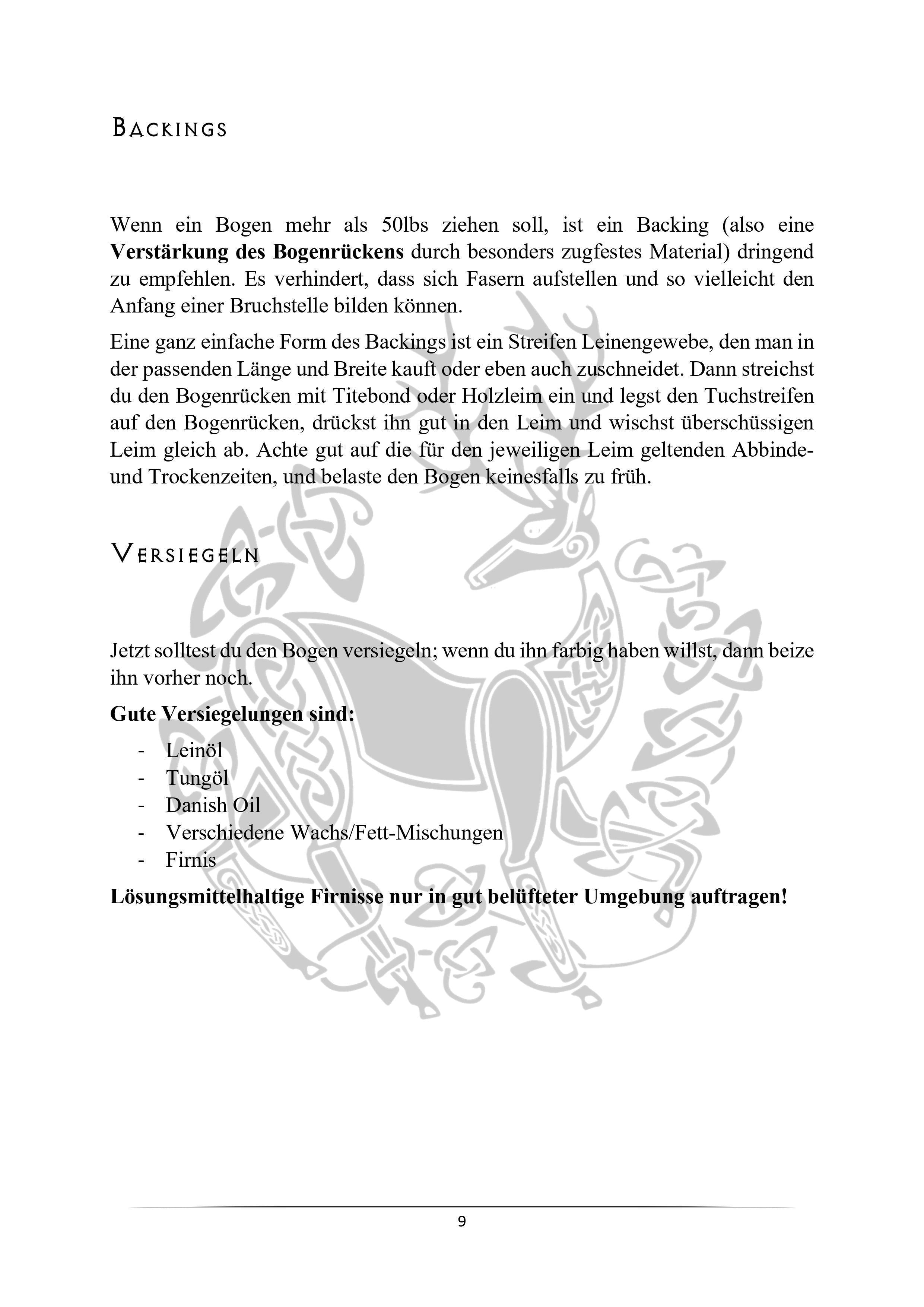 DEIN EINSTIEG IN DEN BOGENBAU FREE E-BOOKLET-Book-Fairbow-Fairbow