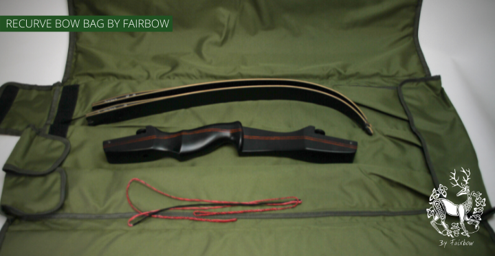 DELUXE CORDURA PADDED RECURVE BOW BAG 34 INCH-Sundries-Fairbow-Fairbow