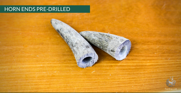 DRILLED HORN TIPS-Horn tips-Fairbow-Fairbow