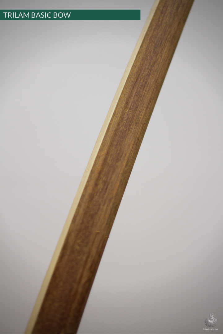 ENGLISH LONGBOW BASIC, GREENHEART SUPERCORE BAMBOO / HICKORY-Bow-Fairbow-30-35#-26"-Hicklory-Fairbow