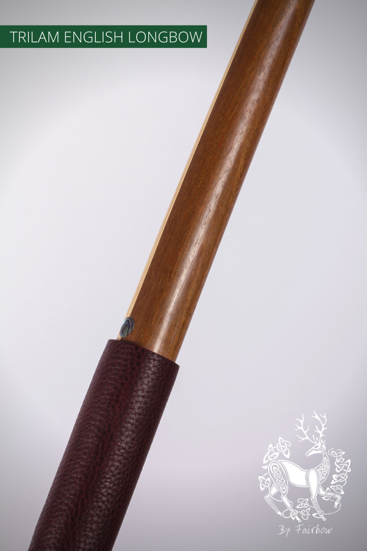 ENGLISH LONGBOW, GREENHEART SUPERCORE HICKORY SUPERIOR 55@28 66@32-Bow-Fairbow-Fairbow