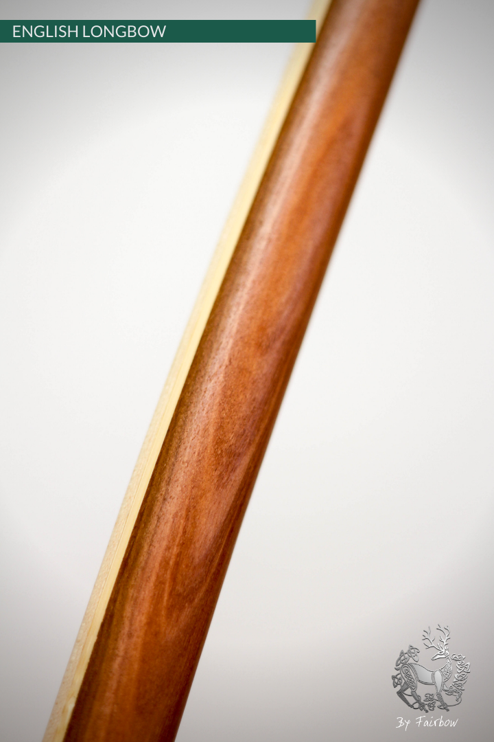 ENGLISH LONGBOW, MASSARANDUBA SUPERCORE HICKORY SUPERIOR 68@28, 75@32-Bow-Fairbow-Fairbow