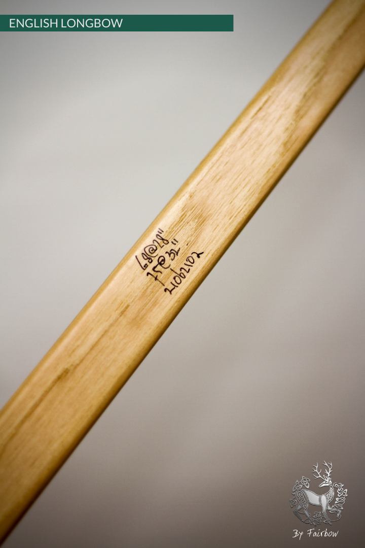 ENGLISH LONGBOW, MASSARANDUBA SUPERCORE HICKORY SUPERIOR 68@28, 75@32-Bow-Fairbow-Fairbow