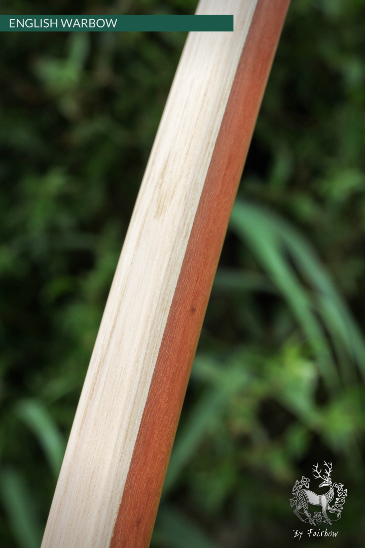 ENGLISH LONGBOW, WARBOW - FBT, MASSARANDUBA HICKORY SUPERIOR 82@28, 98@32-Bow-Fairbow-Fairbow