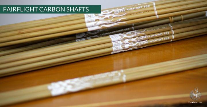 FAIRFLIGHT CARBON SHAFTS WOOD-LOOK XL 39 INCH-Arrow-Fairbow-300-Fairbow