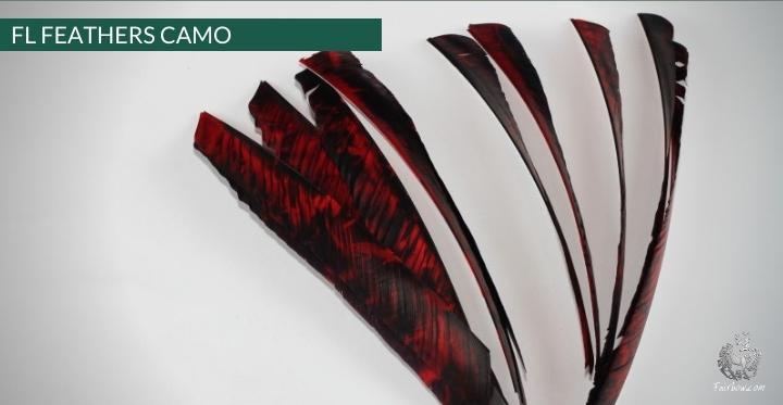 FEATHERS FULL LENGTH CAMO GATEWAY RIGHT WING-Feathers-Gateway-Camo red-Fairbow