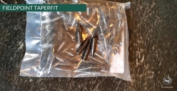 FIELDPOINT 1/4 INCH, 55 GRAIN TAPERFIT (PER DOZEN)-arrow point-Fairbow-Fairbow