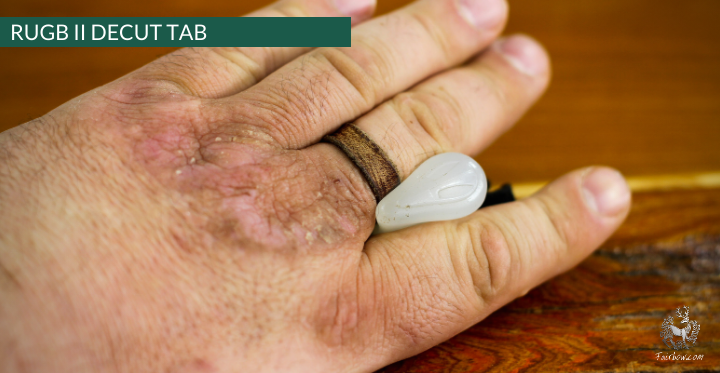 FINGER TAB,DECUT, RUGBII-Glove-Fairbow-Small-Right handed archer-Fairbow
