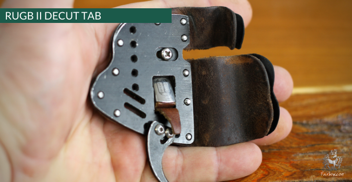 FINGER TAB,DECUT, RUGBII-Glove-Fairbow-Small-Right handed archer-Fairbow