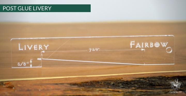 Feather Cutting Template EWBS DWS cut-on-shaft-Tool-Fairbow-Livery-Fairbow
