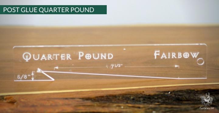 Feather Cutting Template EWBS DWS cut-on-shaft-Tool-Fairbow-Standard-Fairbow