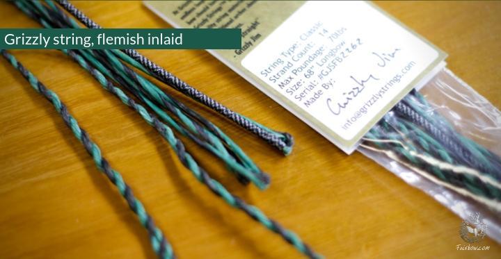 Grizzly bow string, 68 inch, Classic, 14 strand (for Vertex etc)-string-grizzlystrings-Fairbow