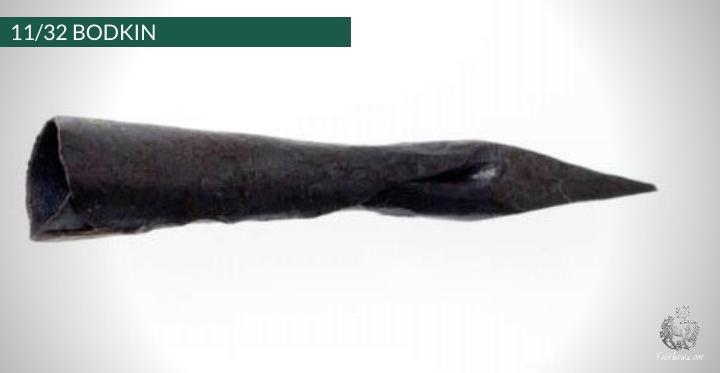 HAND FORGED ARROWHEAD 11/32 BODKIN-arrow point-Fairbow-Fairbow