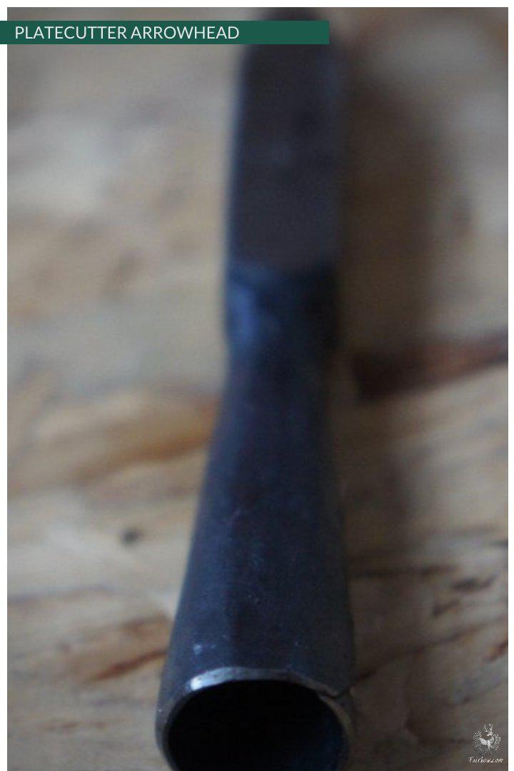 HAND FORGED ARROWHEAD PLATECUTTER 11MM-arrow point-Fairbow-Fairbow