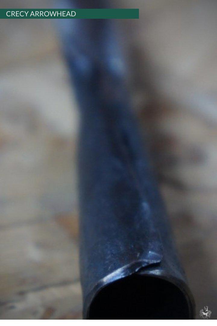 HAND FORGED HEAVY 1/2 INCH ARROWHEAD K-6 "CRECY" (per piece)-arrow point-Fairbow-Fairbow