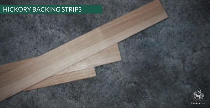 HICKORY BACKING STRIP PARALLEL 80 x 1 3/4 x 1/4 INCH-Tool-Fairbow-Fairbow
