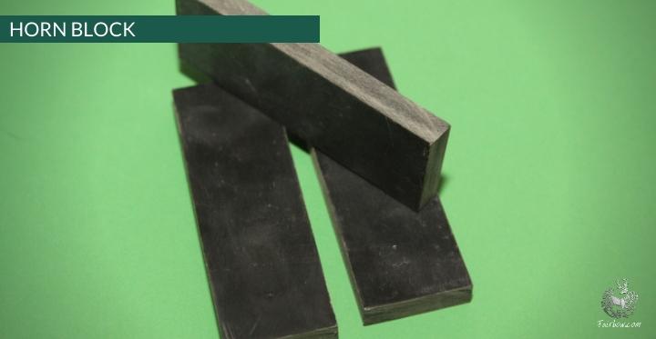 HORN BLOCKS / SCALE, APPROX. 0.5 X 2 X 6 INCH-Sundries-Fairbow-Fairbow