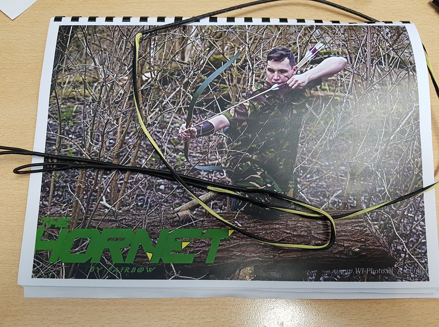 HORNET SPARE STRING B50, ENDLESS, SERVED LOOPS. 14 STRANDS-string-Fairbow-Fairbow