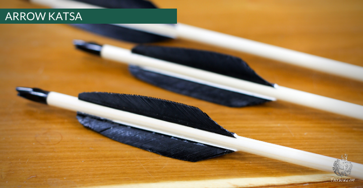 KATSA ARROW, SET OF 6-Arrow-Fairbow-nr 43 3 inch-Fairbow