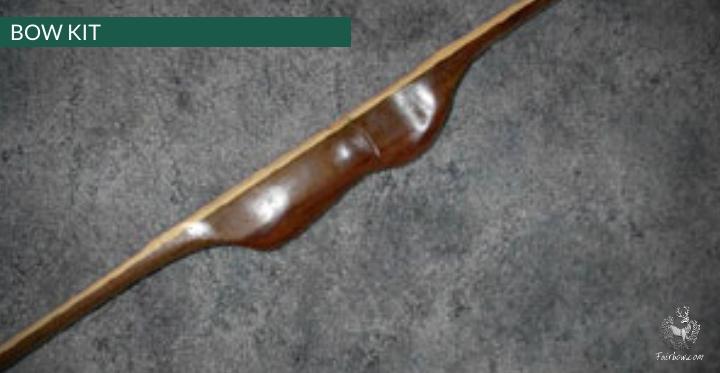 KIT DELUXE 2 IN ONE ALB KIT GREENHEART HICKORY-Bow kit-Fairbow-Rightshooter-Right handed-Fairbow