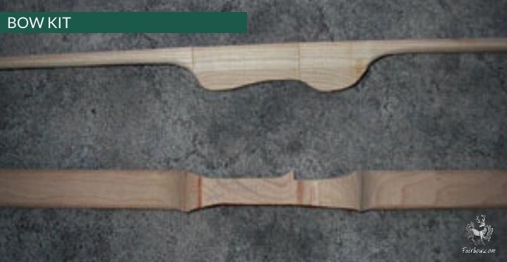 KIT DELUXE BEGINNERS KIT ALB HICKORY BAMBOO / PISTOL GRIP-Bow kit-Fairbow-Right handed-Fairbow